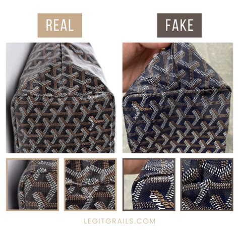 goyard fake vs real tote|knockoff goyard handbags.